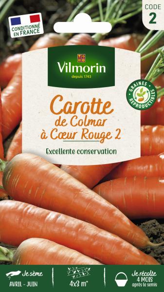 Potagères - Carotte de Colmar - face recto